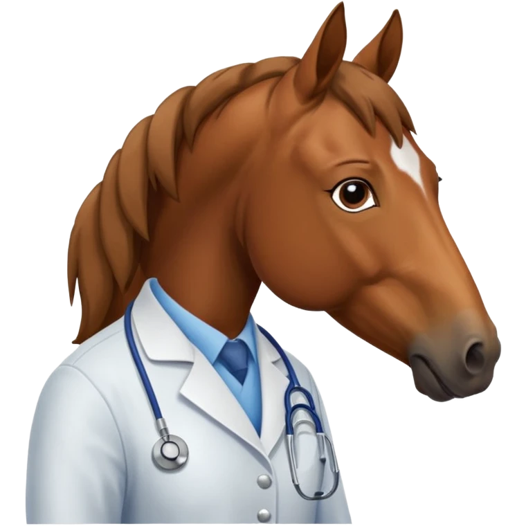 Horse doctor emoji