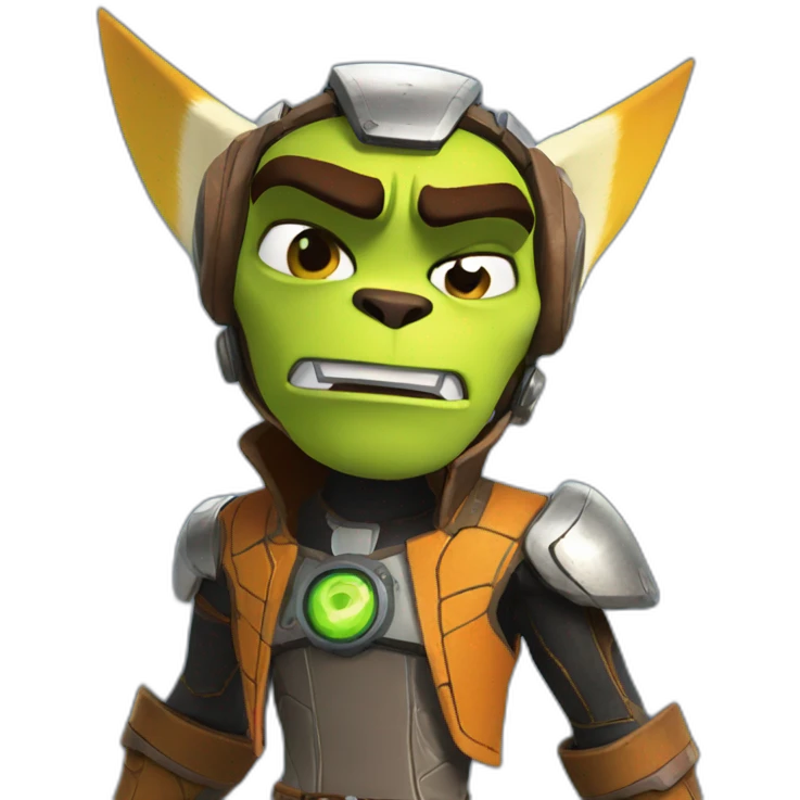 Ratchet and clank angry emoji