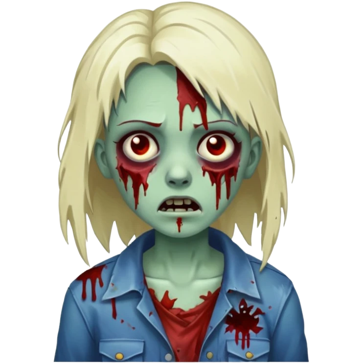 zombie girl emoji