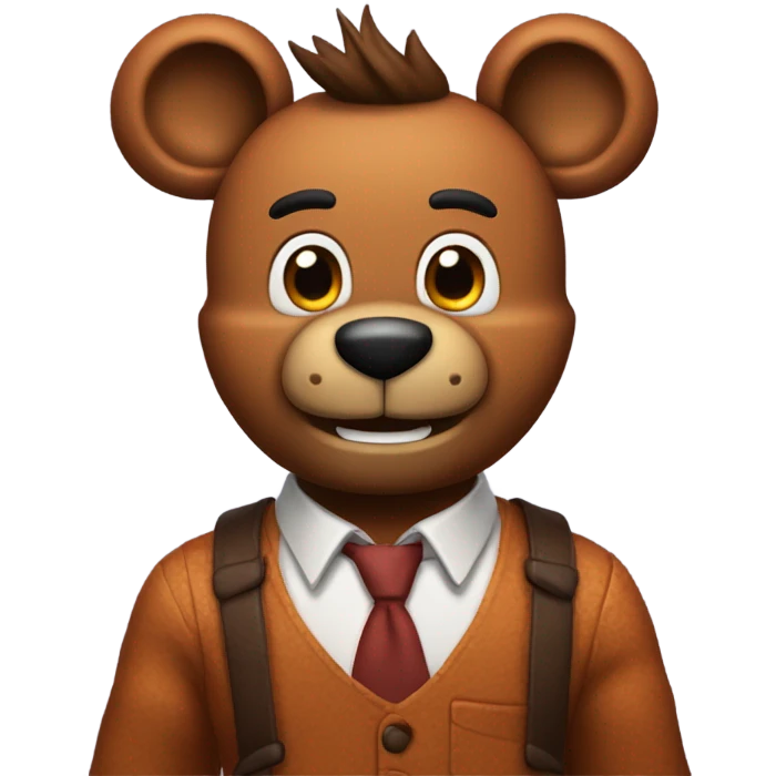 freddy fazbear low taper fade emoji