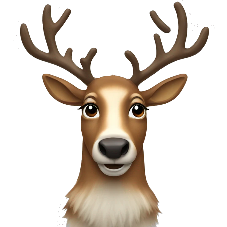 Reindeer emoji