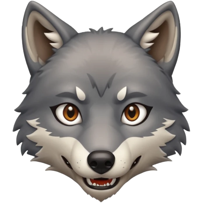 the wolf in the little red riding hood story emoji