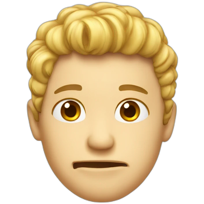 Shake my head, embarrassed emoji