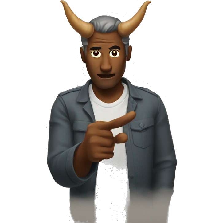 Horns down emoji