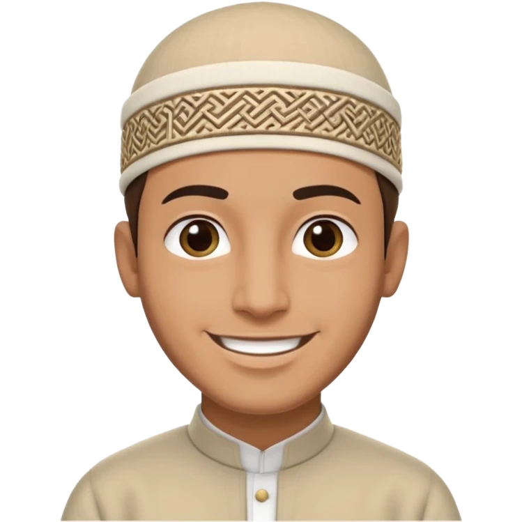 a muslim man emoji