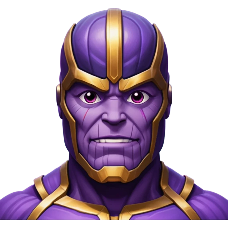 Thanos glow emoji