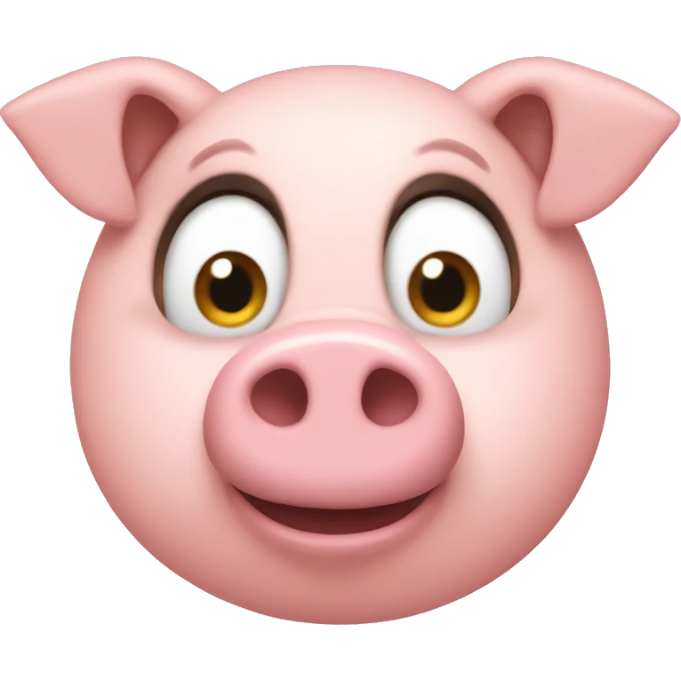 Me as a pig emoji