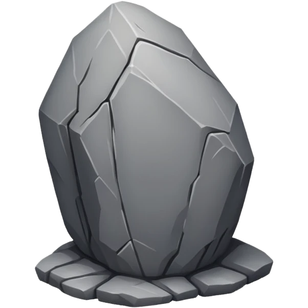 Rock emoji