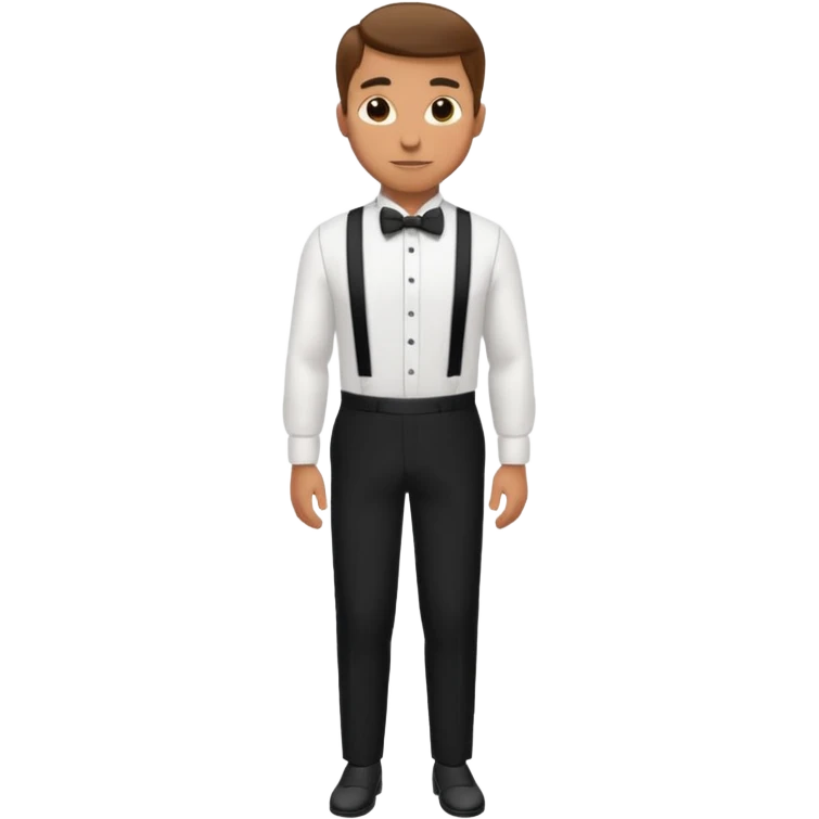 waiters full body emoji