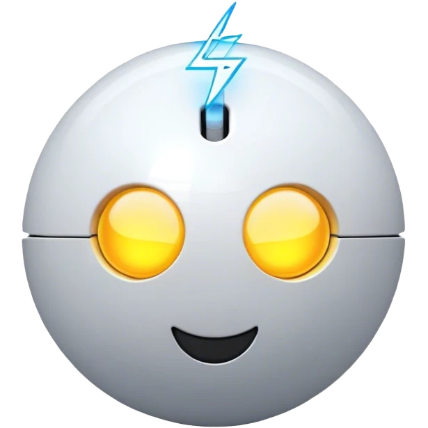 Electricity ball emoji