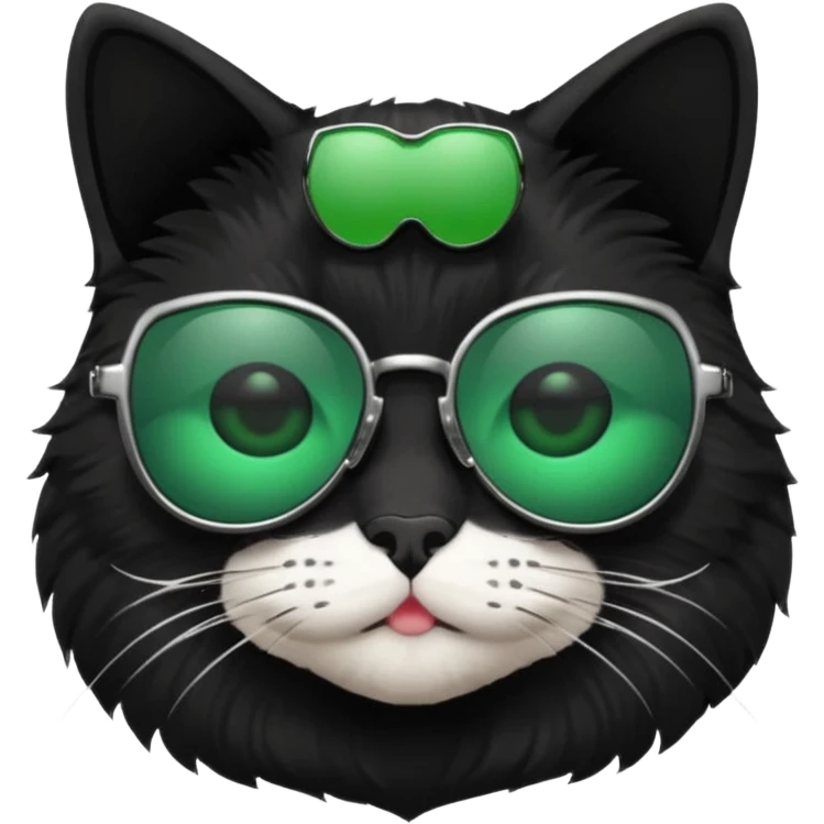Cat wearing sunglasses emoji