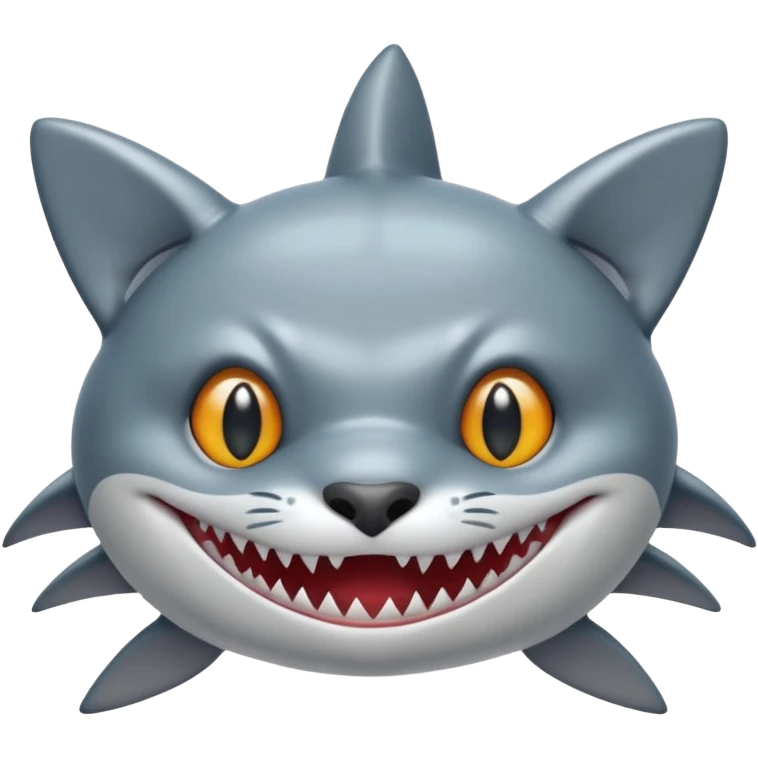 shark x cat emoji