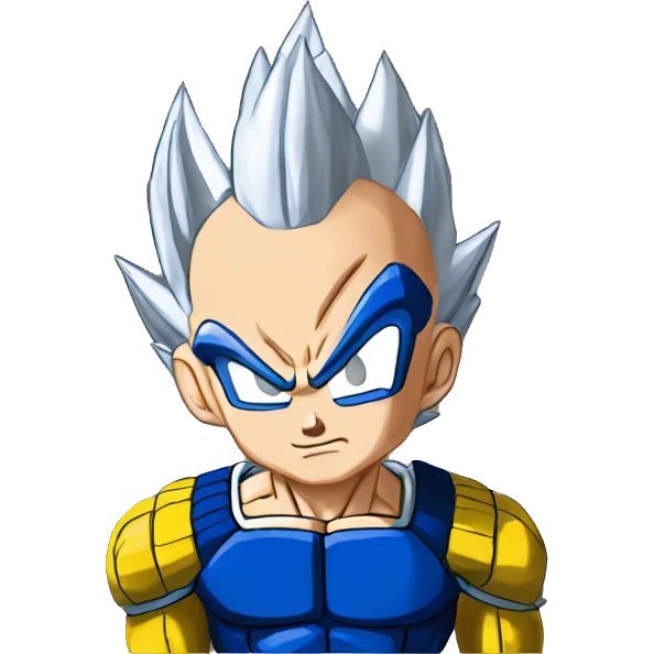Vegeta rindo emoji