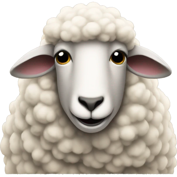 Sheep plays the piano emoji