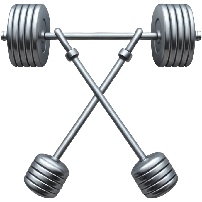 weight bar  emoji