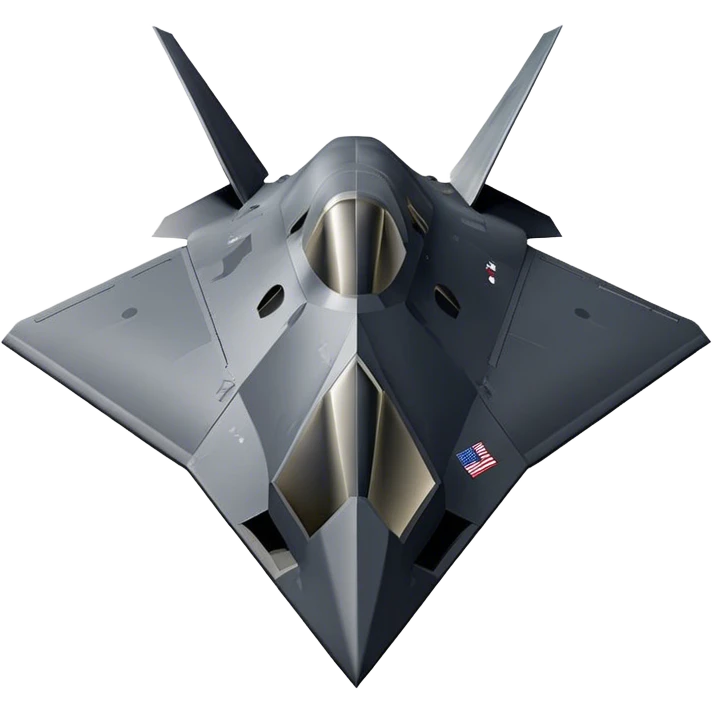 F-117 Nighthawk - Lockheed Martin (Stealth Grey) emoji