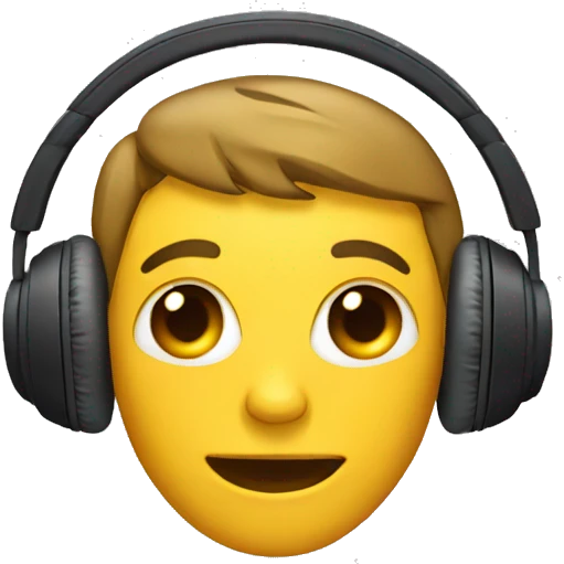 headphones emoji