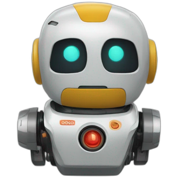 oso robot mojandose emoji