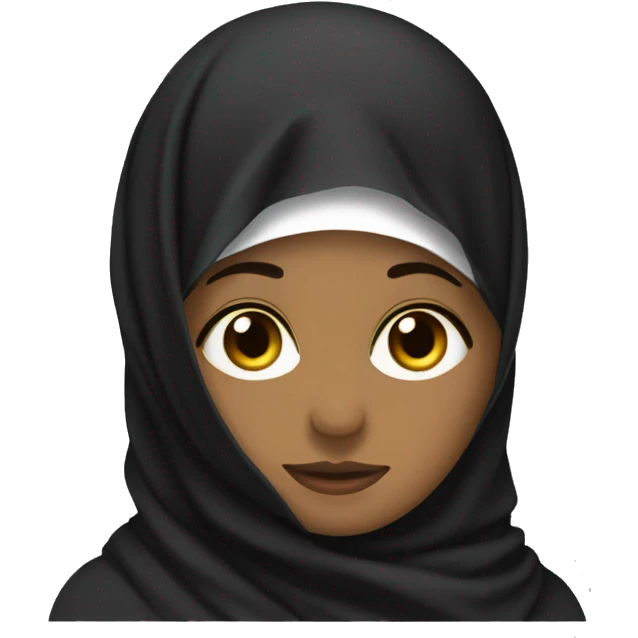 niqabi emoji