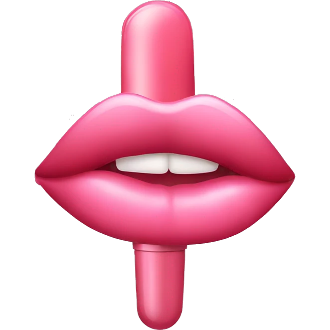 lip gloss emoji