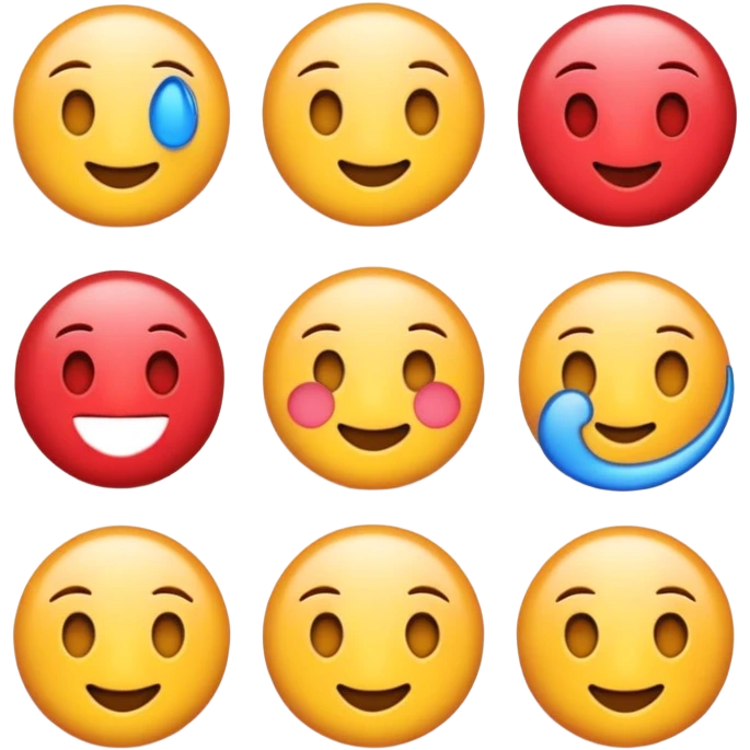 Океан и цветы emoji