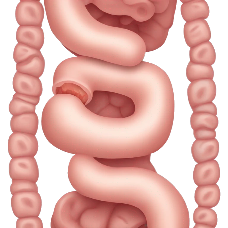 gut intestine emoji