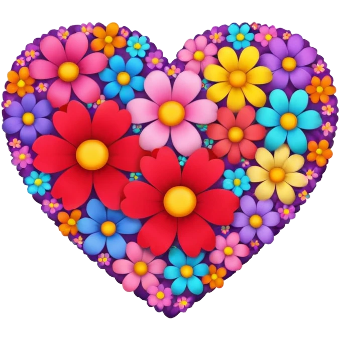 Flower heart emoji