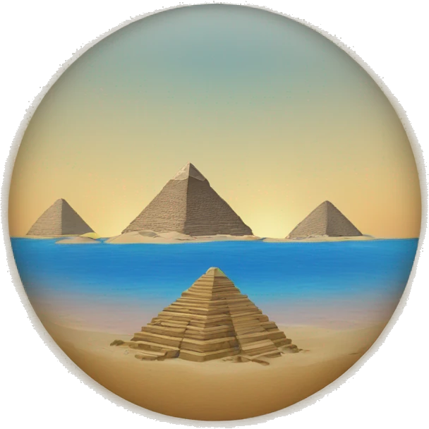Egypt pyramid emoji