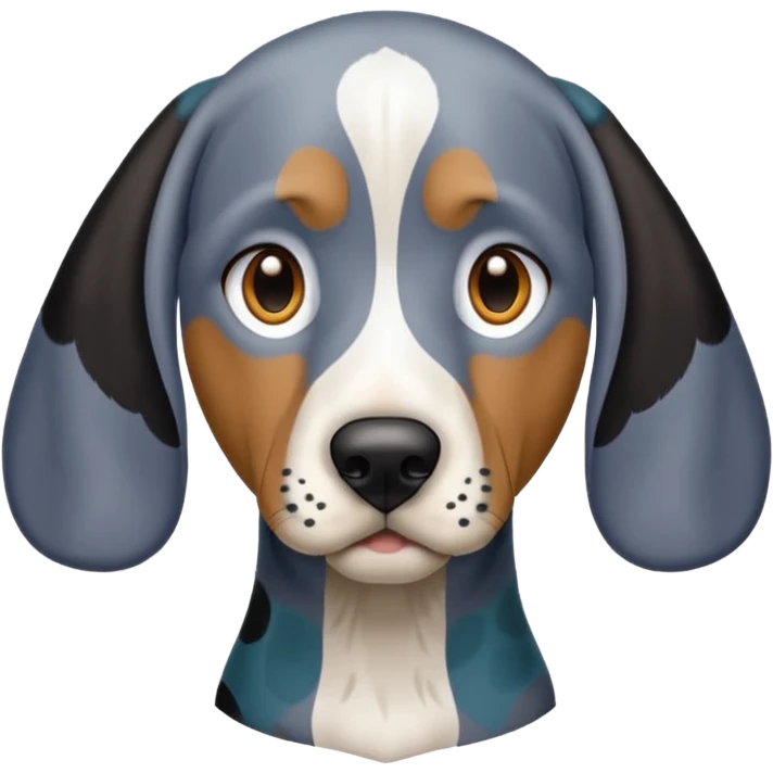 blue tick coonhound emoji