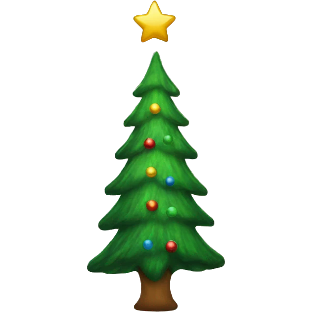 Christmas tree emoji
