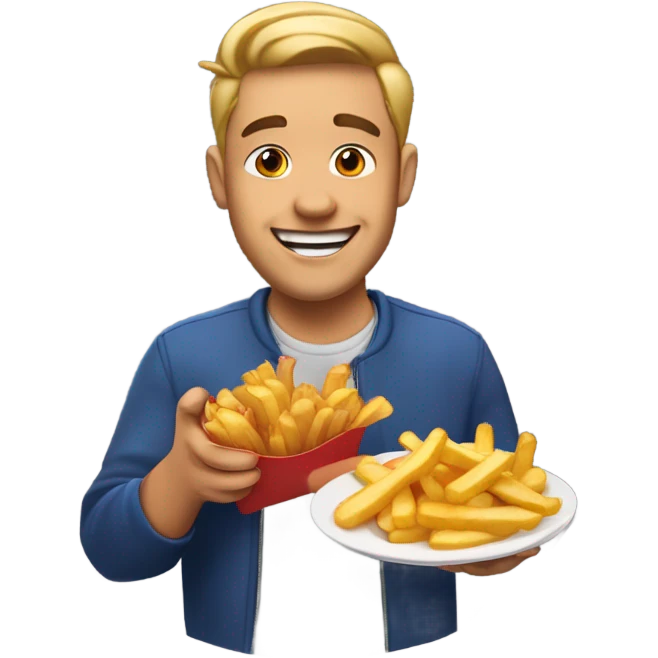 Imagine if nick eh 30 had french frie with wings emoji