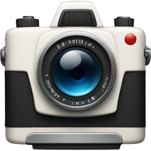 Camera analog emoji