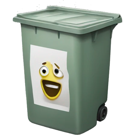 Garbage emoji