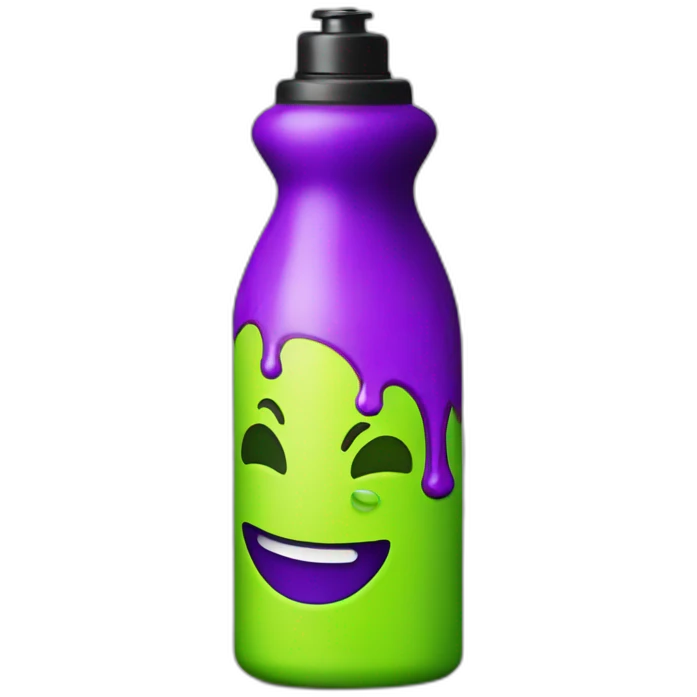 lemon-green-and-purple-neon-spray graffiti bottle emoji