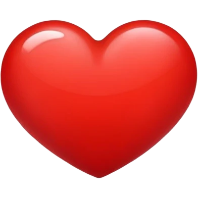 red heart emoji