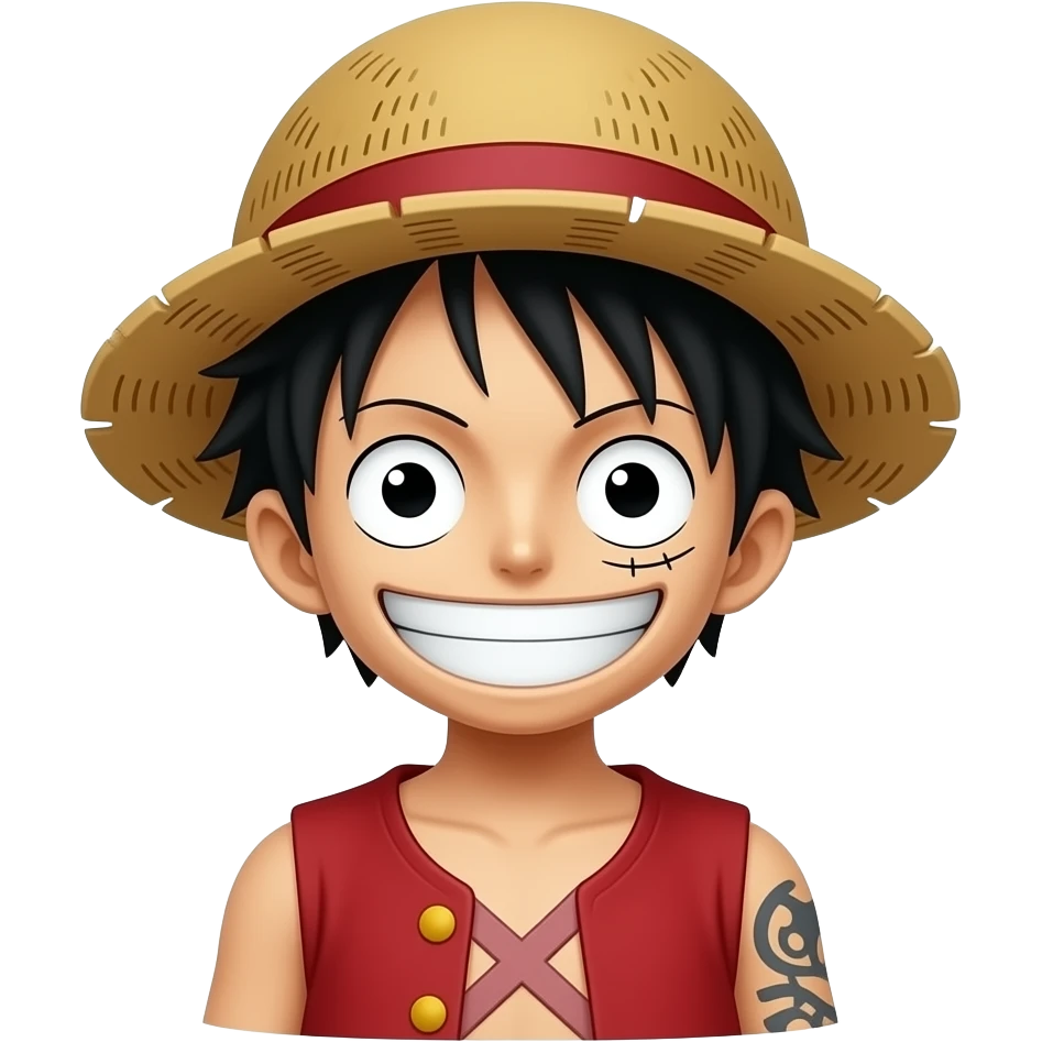 Luffy emoji