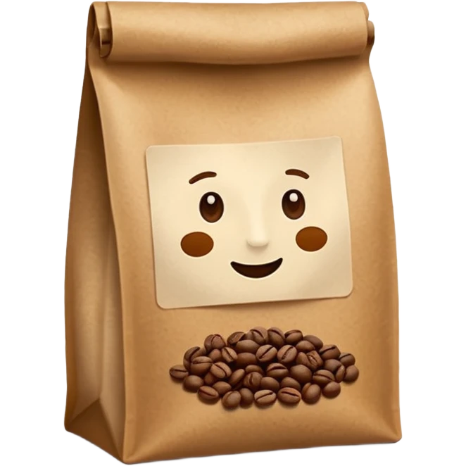 coffee bag emoji