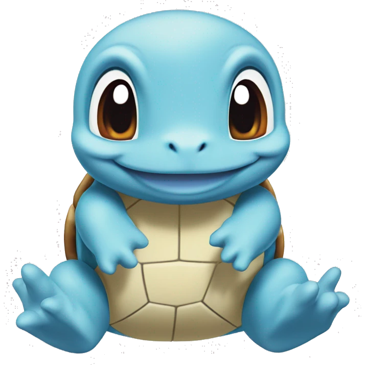 Squirtle from Pokémon ￼ emoji
