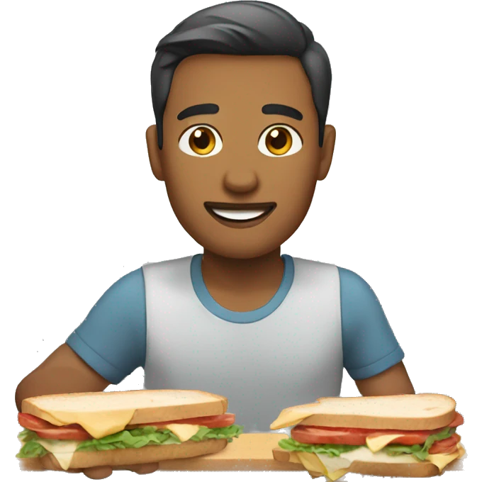 Person making sandwich  emoji