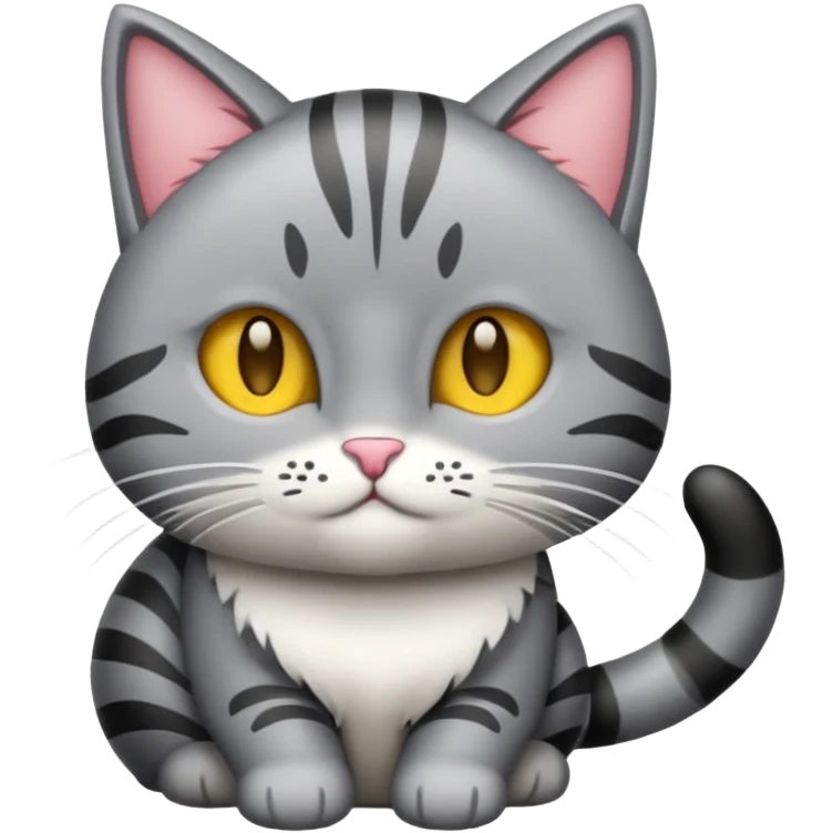 Кошка сфинкс и черный котенок emoji