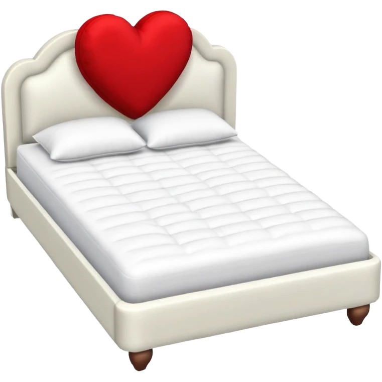 sims red heart bed emoji