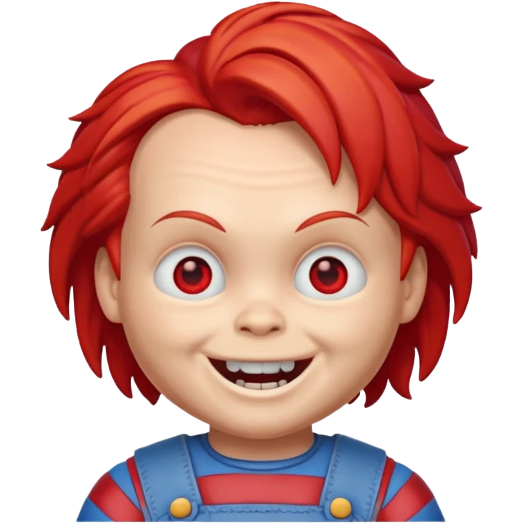 Un emojin de chuky emoji