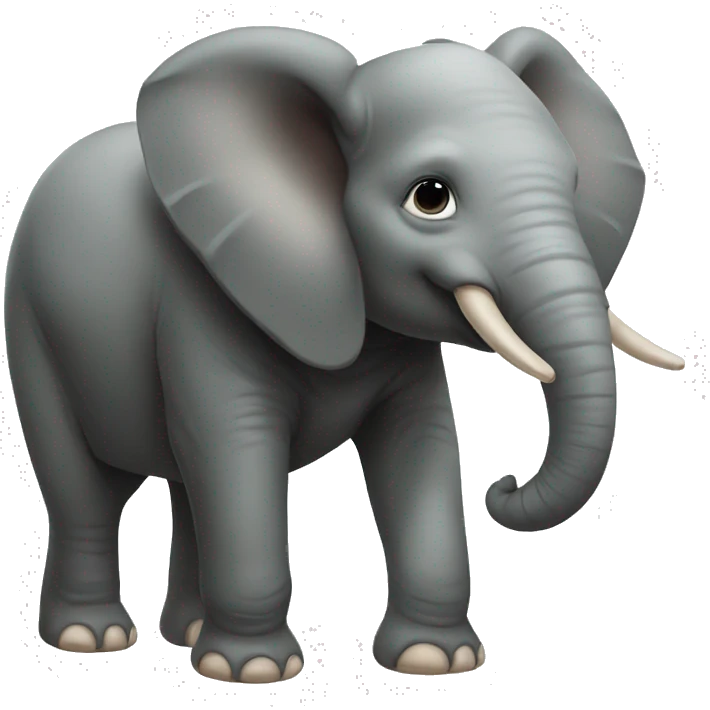 Elephant smaller than ant  emoji