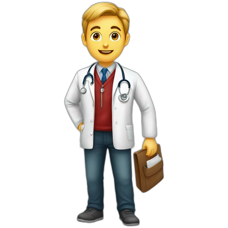 Etudiant en 1ere année de médecine emoji