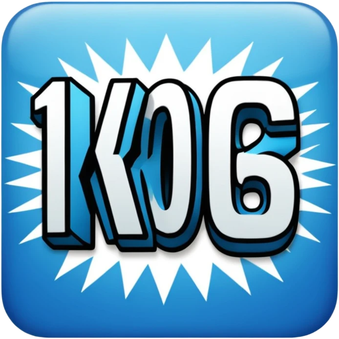 COMIC BOOK TEXT THAT SAYS 10KPLS emoji