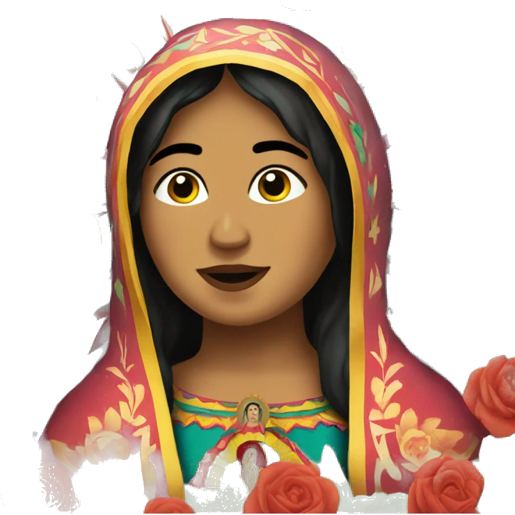 virgen de guadalupe emoji