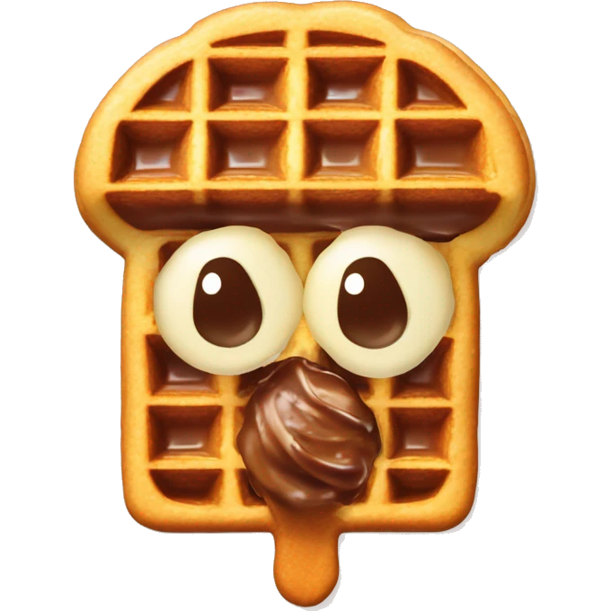 Zwei kugeln eis in der wafel mit Sahne obendrauf emoji