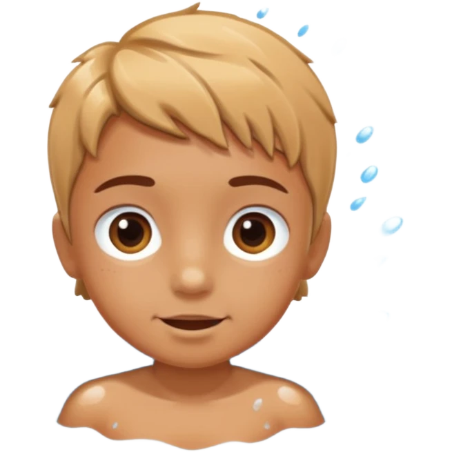 child swim emoji