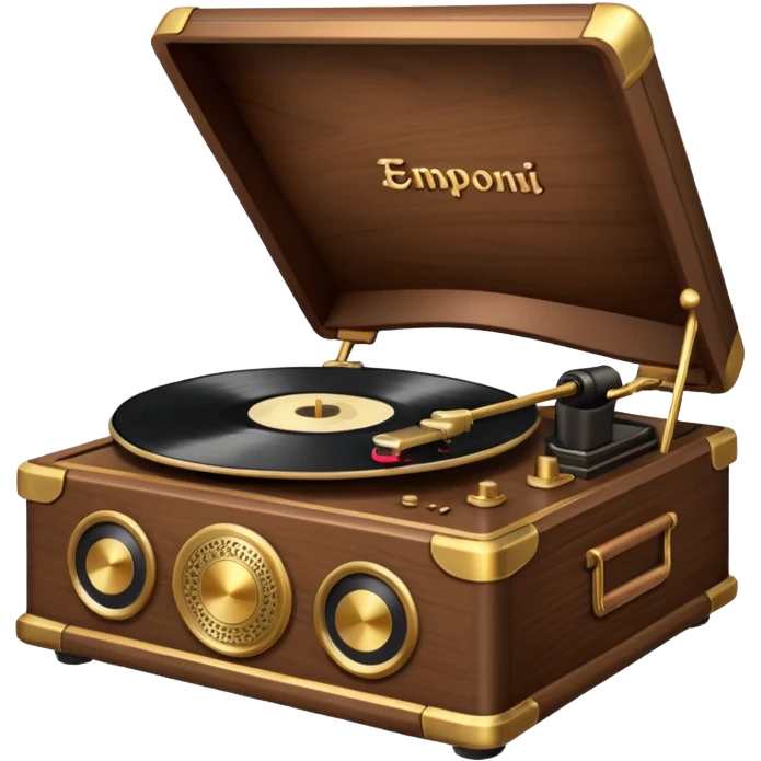 record playergramaphone emoji