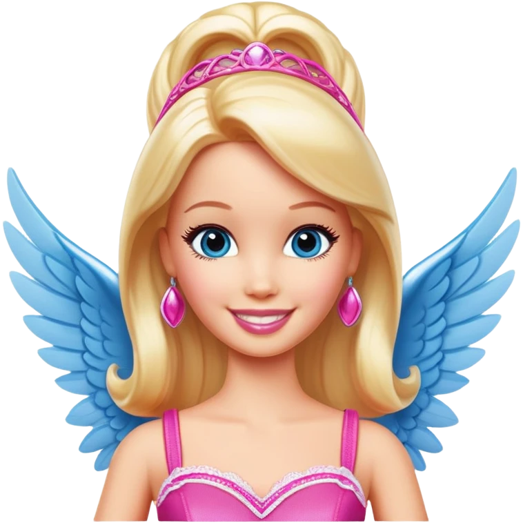 Barbie with wings  emoji